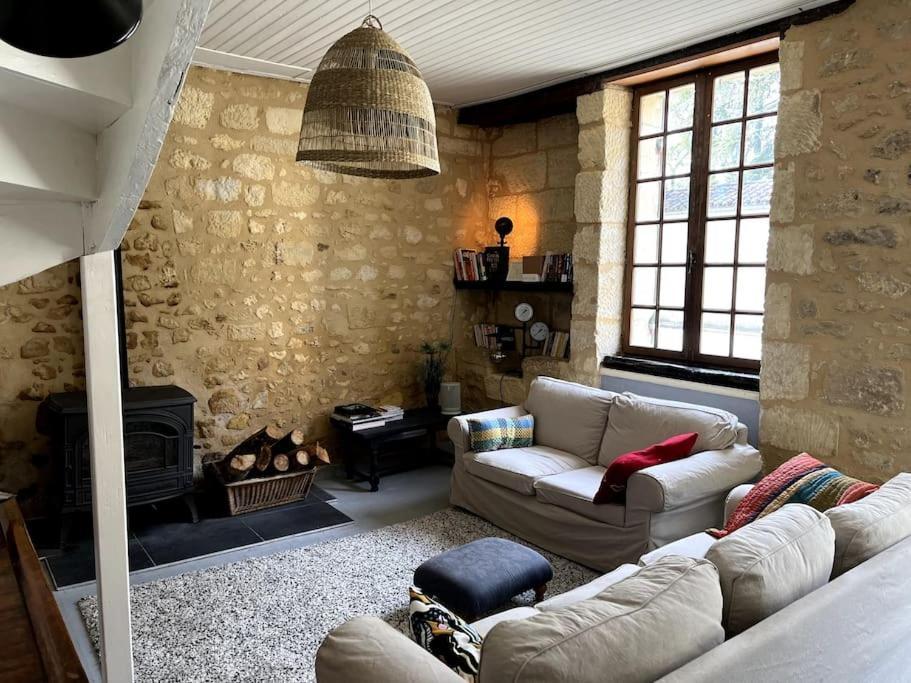 Cozy Town Centre Cottage Beaumont-en-Perigord Luaran gambar