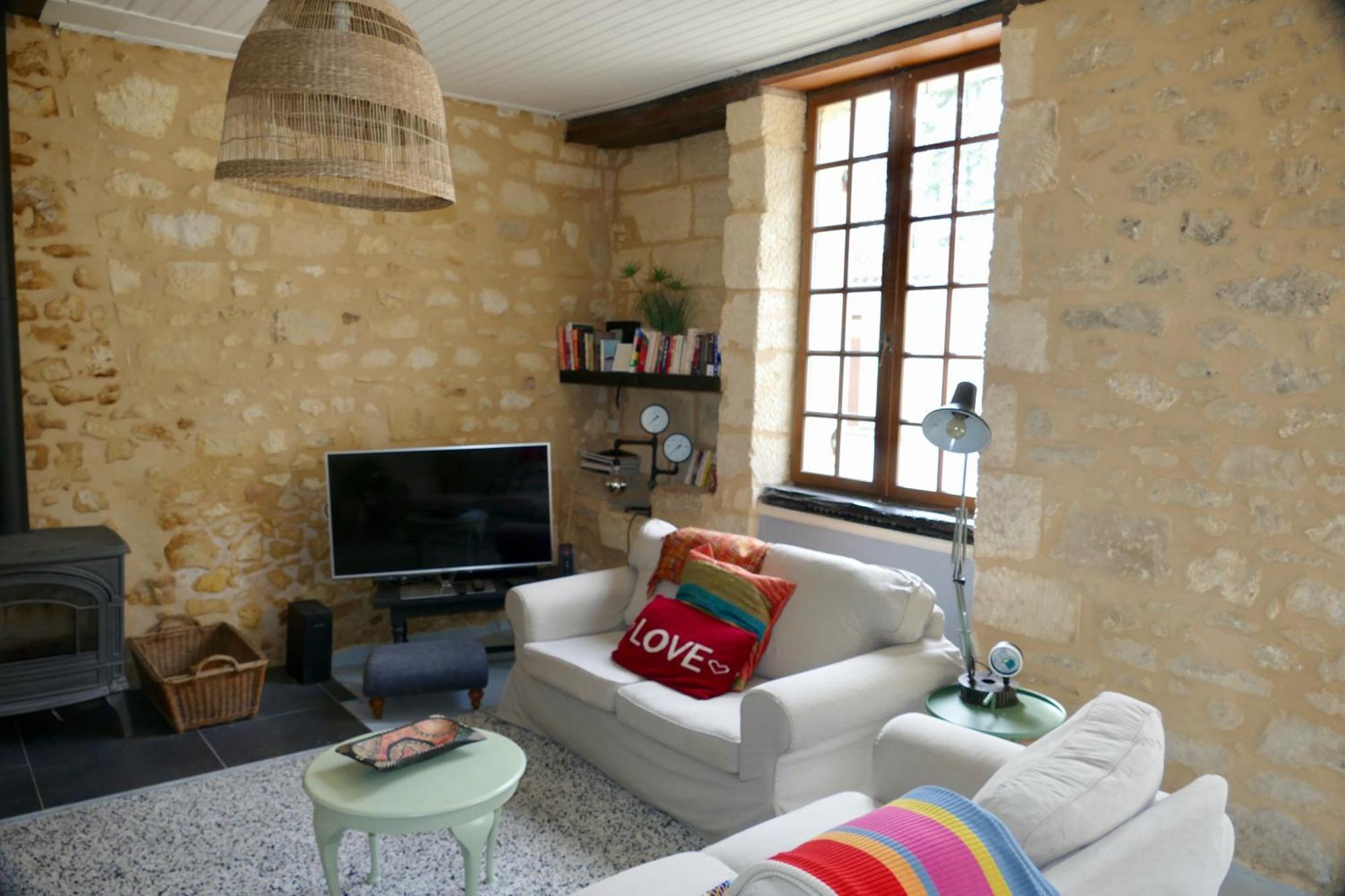 Cozy Town Centre Cottage Beaumont-en-Perigord Luaran gambar